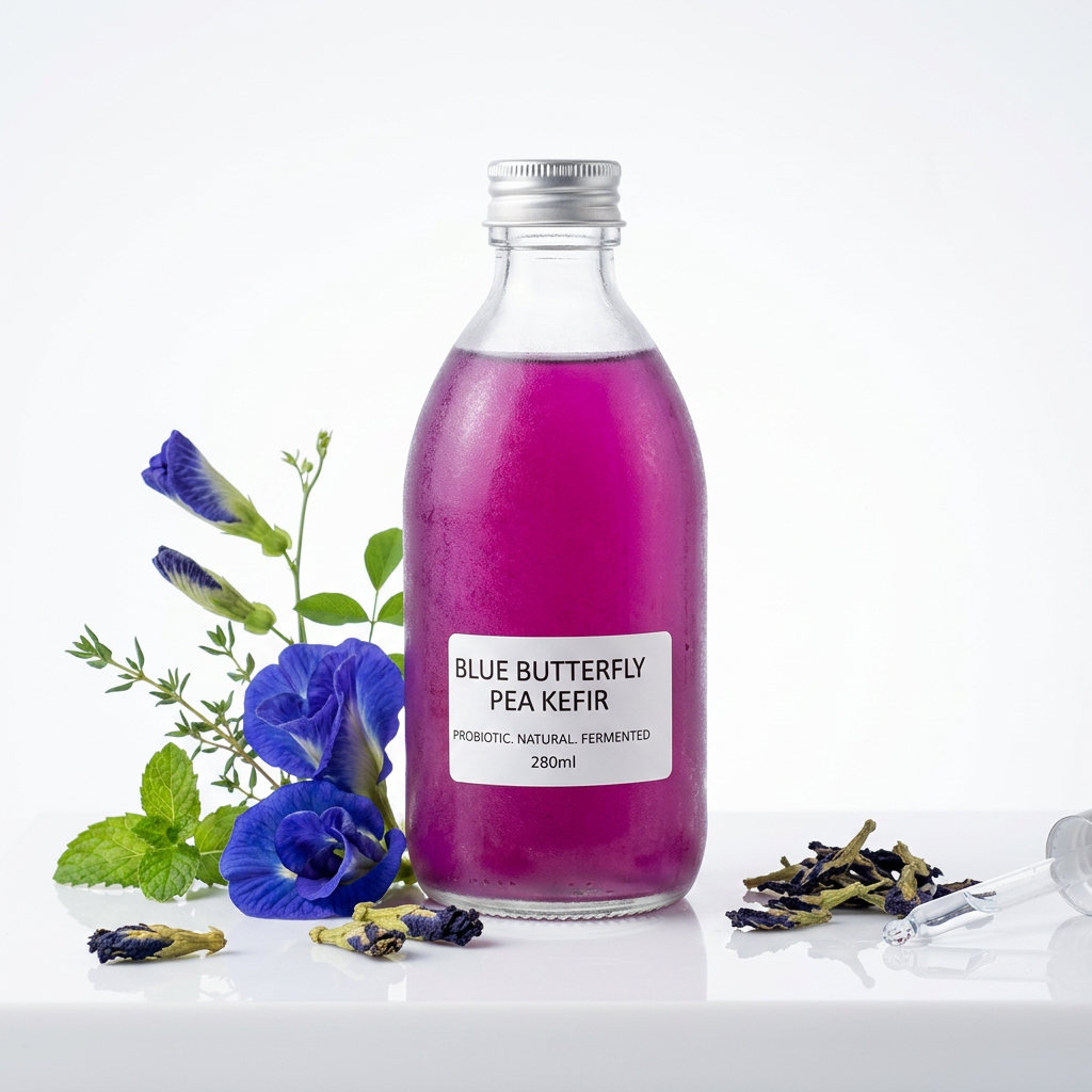 Blue Butterfly Pea Kefir