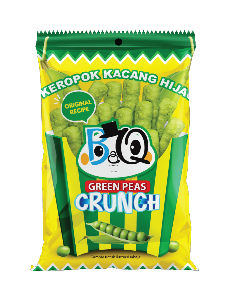 BQ Green Pea Crunch 60g