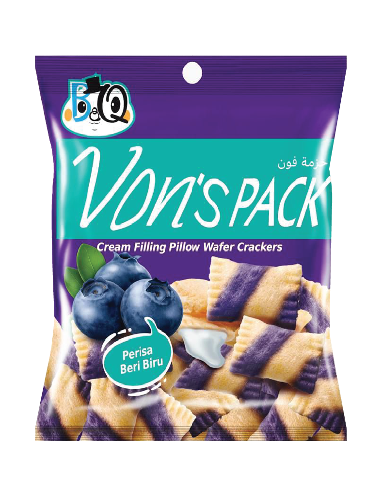 Von's Pack Wafer Berry Flavor Value Pack (40  sachet)